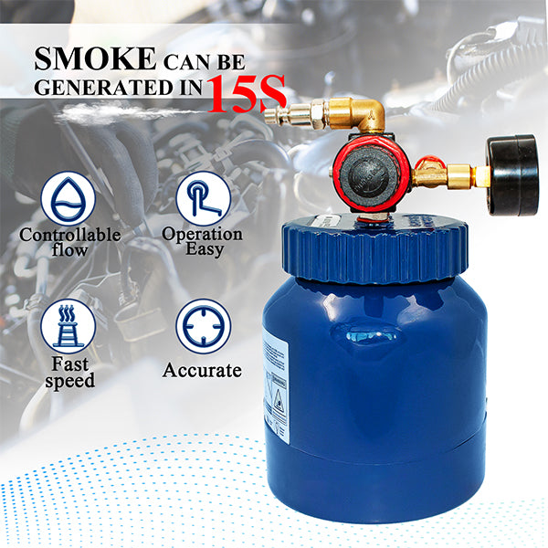 Smoke Machine Automotive - 12V DC EVAP Smoke Fuel Leak Detectors for Car Pipe System - Auto Body Collision Repair Welding Products