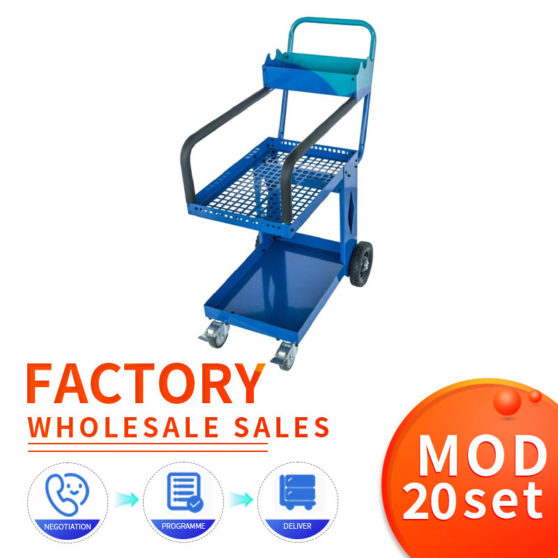 Solary Electricals PS308 Parts Cart Heavy Duty Cart weight capacity truck bed - Auto Body Collision Repair Welding Products
