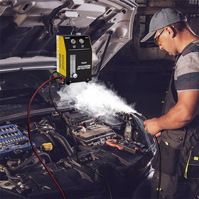 Automotive Smoke Machine Leak Detector - Solary 12V DC Vacuum Smoke Diagnostic Tester Built-in Air Pump - Auto Body Collision Repair Welding Products