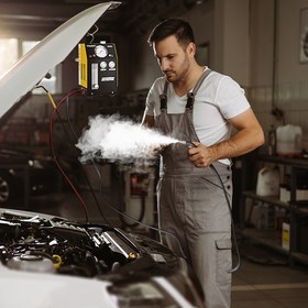 Smoke Leak Detector Automotive | Smoke Tester Automotive Built-in Air Pump - Auto Body Collision Repair Welding Products