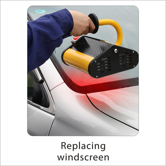 Solary Electricals Single-Head Hand Held Infrared Curing Lamp - Model B1M - Auto Body Collision Repair Welding Products