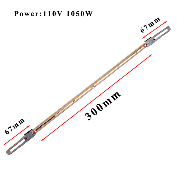 Solary Electricals IR Series Emitter Tube Infrared Heater Replacement Bulb Heat Lamp - Auto Body Collision Repair Welding Products