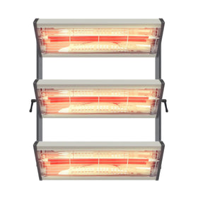 Solary Baking Infrared Paint Curing Lamp - 3000W 110V Short Wave Infrared Paint Dryer Lamp for Car Bodywork Repair - Auto Body Collision Repair Welding Products