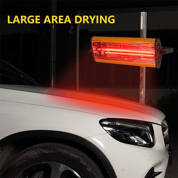 Solary Electricals Single-Head Short Wave Infrared Lamp for Painting - Model B1E infrared paint curing lamp - Auto Body Collision Repair Welding Products
