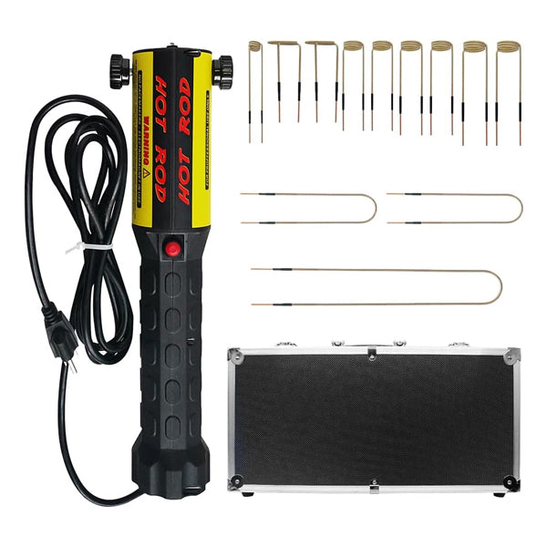 Solary Magnetic Induction Heater, 1000W 110V Handheld Bolt Removal Tool with 12 Coils - Auto Body Collision Repair Welding Products