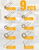 Solary Magnetic Induction Heater Coils - 9Pcs Levitation Induction Coil for Induction Bolt Heater - Auto Body Collision Repair Welding Products