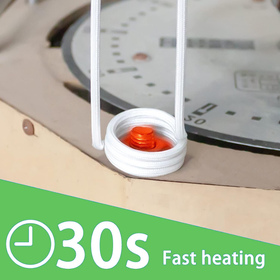 Solary Induction Heater Tool - 1200W 110V Hand Held Magnetic Induction Heater Tool with 12 Coils for Rusty Screw Removing(Green) - Auto Body Collision Repair Welding Products