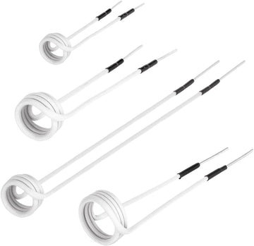 Solary Induction Heater Coil Kit - 4 Pcs Most Used Induction Heater Coil for Removing Rusty Bolts and Nuts - Auto Body Collision Repair Welding Products