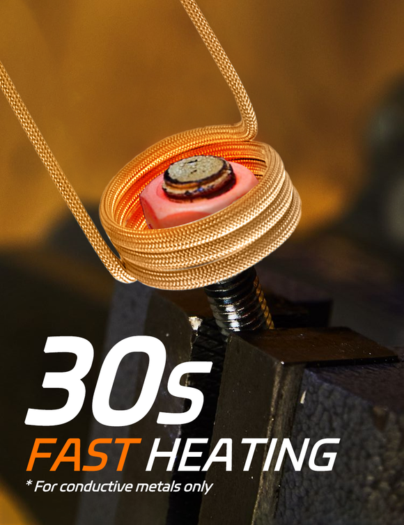 INDUCTION HEAT Tool - 1000W 110V Magnetic Induction Heater with 4 Coils - Auto Body Collision Repair Welding Products