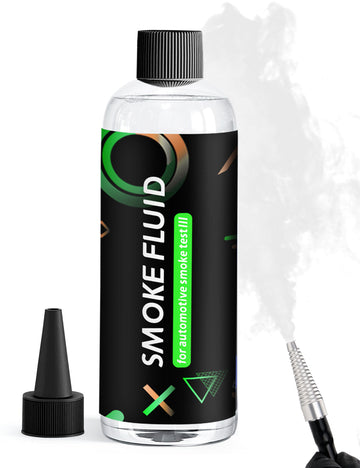 Smoke Liquid Solution for Smoke Machine Automotive Test - 8oz Liquid Smoke for EVAP Smoke Machine Leak Tester - Exhaust, Vacuum, Fuel, Intake - Auto Body Collision Repair Welding Products