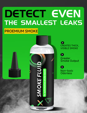 Smoke Liquid Solution for Smoke Machine Automotive Test - 8oz Liquid Smoke for EVAP Smoke Machine Leak Tester - Exhaust, Vacuum, Fuel, Intake - Auto Body Collision Repair Welding Products