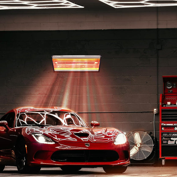 Solary Baking Infrared Paint Curing Lamp - 1000W 110V Short Wave Infrared Paint Dryer Lamp for Car Bodywork Repair - Auto Body Collision Repair Welding Products