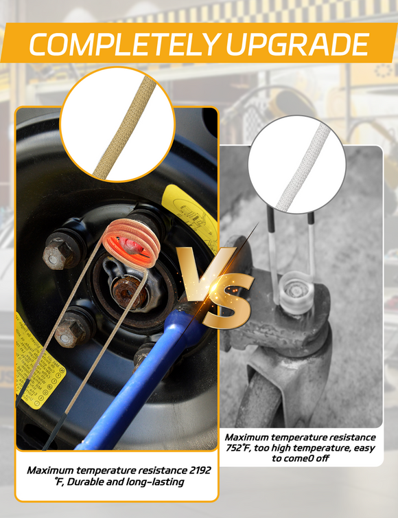 Solary Induction Heater Coil Kit - 8 Pcs Multi-turn Helical Induction Coil for Magnetic Induction Heater - Auto Body Collision Repair Welding Products