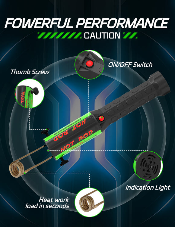 Solary Induction Heater Kit – 1100W Rusty Bolt Remover with Coils & Black Aluminum Case - Auto Body Collision Repair Welding Products