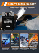 Solary Automotive Smoke Machine Leak Detector - 12V DC EVAP Vacuum Diagnostic Tester for Pipe System-Orange - Auto Body Collision Repair Welding Products