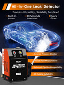 Solary Automotive Smoke Machine Leak Detector - 12V DC EVAP Vacuum Diagnostic Tester for Pipe System-Orange - Auto Body Collision Repair Welding Products