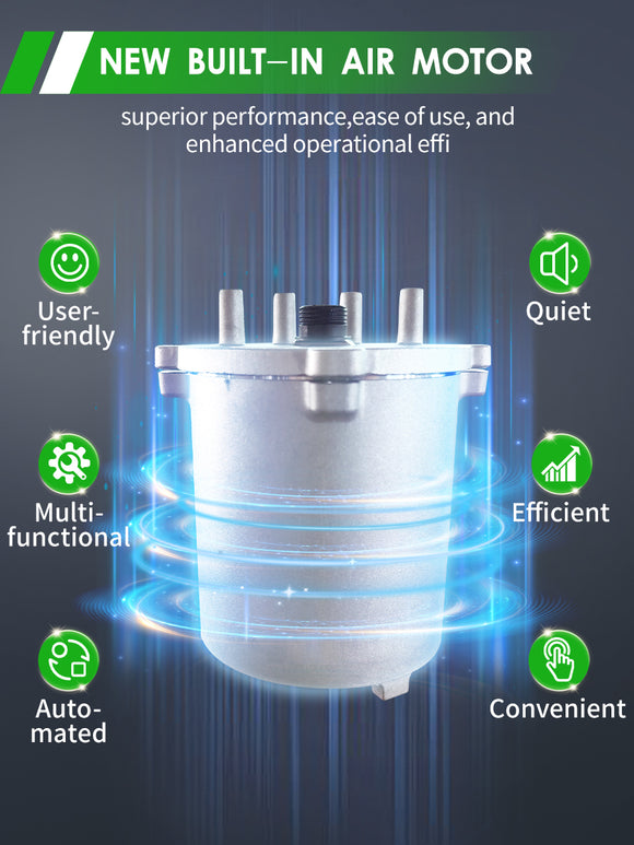 Solary Automotive Smoke Machine Leak Detector - 12V DC EVAP Vacuum Diagnostic Tester for Pipe System-Green - Auto Body Collision Repair Welding Products