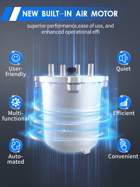 Solary Automotive Smoke Machine Leak Detector - 12V DC EVAP Vacuum Diagnostic Tester for Pipe System-Blue - Auto Body Collision Repair Welding Products