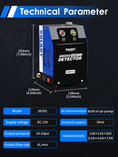Solary Automotive Smoke Machine Leak Detector - 12V DC EVAP Vacuum Diagnostic Tester for Pipe System-Blue - Auto Body Collision Repair Welding Products