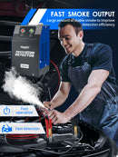 Solary Automotive Smoke Machine Leak Detector - 12V DC EVAP Vacuum Diagnostic Tester for Pipe System-Blue - Auto Body Collision Repair Welding Products