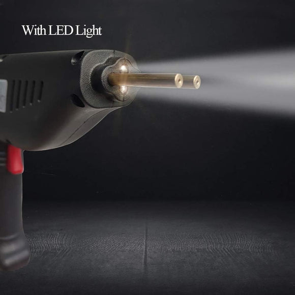 Solary Hot Stapler Welder Plastic Repair Kit, Plastic Welding Kit for Car Bumper Repair, with LED Light and 600pcs Hot Staples - Auto Body Collision Repair Welding Products