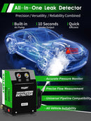 Solary Automotive Smoke Machine Leak Detector - 12V DC EVAP Vacuum Diagnostic Tester for Pipe System-Green - Auto Body Collision Repair Welding Products