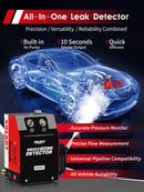 Solary Automotive Smoke Machine Leak Detector - 12V DC EVAP Vacuum Diagnostic Tester for Pipe System-Red - Auto Body Collision Repair Welding Products