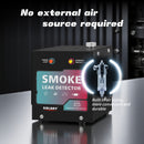 SOLARY Mini Smoke Leak Detector 12V – All-Black EVAP & Vacuum Leak Tester with Built-in Air Pump (No Smoke Oil)-3