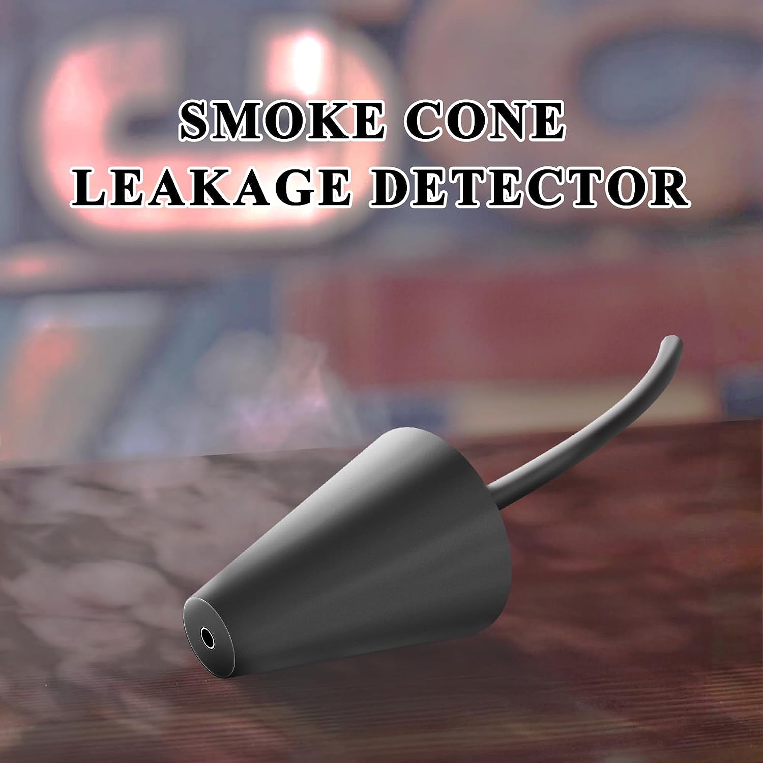 Solary Automotive Smoke Cone Adapter Leak-Detector - for Exhaust and Intake Diagnostics - Auto Body Collision Repair Welding Products