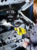 Solary Automotive Smoke Machine Leak Detector - 12V DC EVAP Vacuum Diagnostic Tester for Pipe System-Orange - Auto Body Collision Repair Welding Products