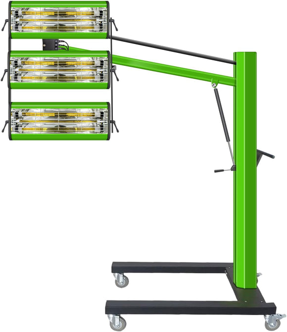 Solary Baking Infrared Paint Curing Lamp,  Automotive Heat Lamps for Paint - Auto Body Collision Repair Welding Products