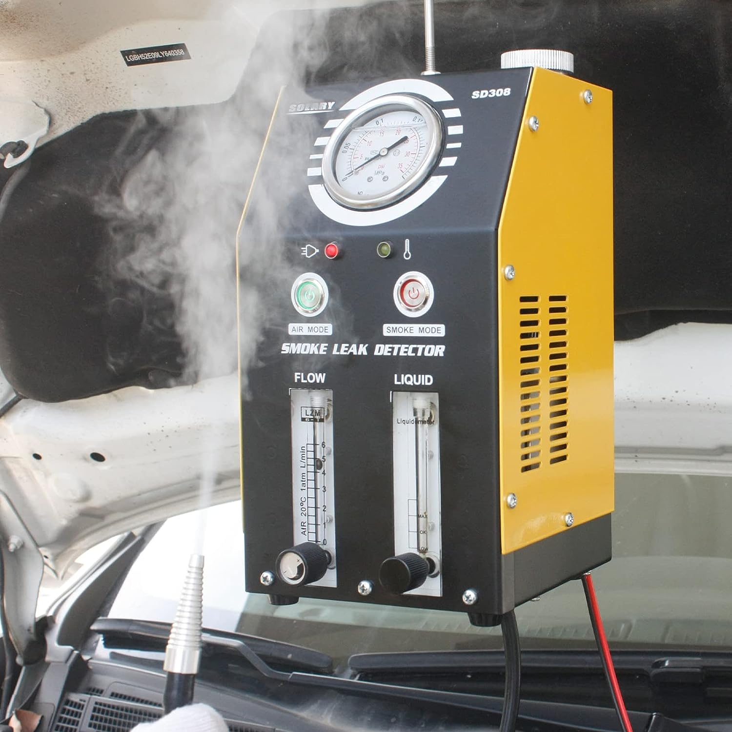 Solary SD308 Car Smoke Machine Automotive, 12V 2 Mode Automotive