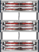 Solary Baking Infrared Paint Curing Lamp - 3000W 110V Short Wave Infrared Paint Dryer Lamp for Car Bodywork Repair - Auto Body Collision Repair Welding Products