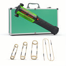 Solary Green Induction Heater Kit – 1100W Rusty Bolt Remover with Coils & Green Aluminum Case-8 Coils - Auto Body Collision Repair Welding Products