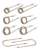 Solary Induction Heater Coil Kit - 8 Pcs Multi-turn Helical Induction Coil for Magnetic Induction Heater - Auto Body Collision Repair Welding Products