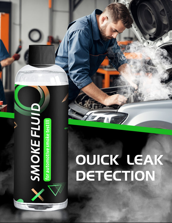 Smoke Liquid Solution for Smoke Machine Automotive Test - 8oz Liquid Smoke for EVAP Smoke Machine Leak Tester - Exhaust, Vacuum, Fuel, Intake - Auto Body Collision Repair Welding Products