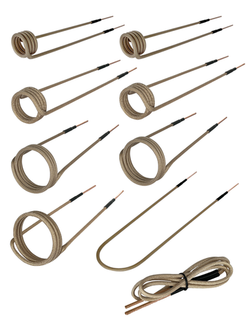 Solary 9pcs Multi-turn Induction Coils - for Magnetic Induction Heater - Auto Body Collision Repair Welding Products