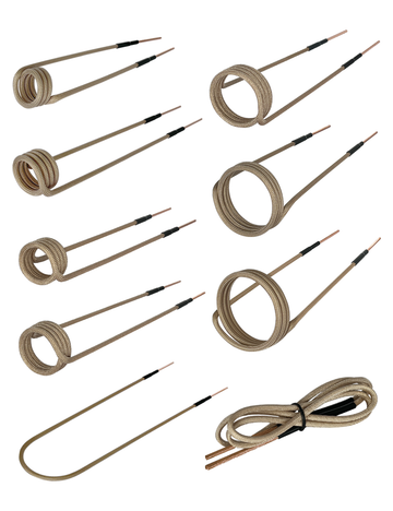 Solary Magnetic Induction Heater Coils - 9Pcs Levitation Induction Coil for Induction Bolt Heater - Auto Body Collision Repair Welding Products