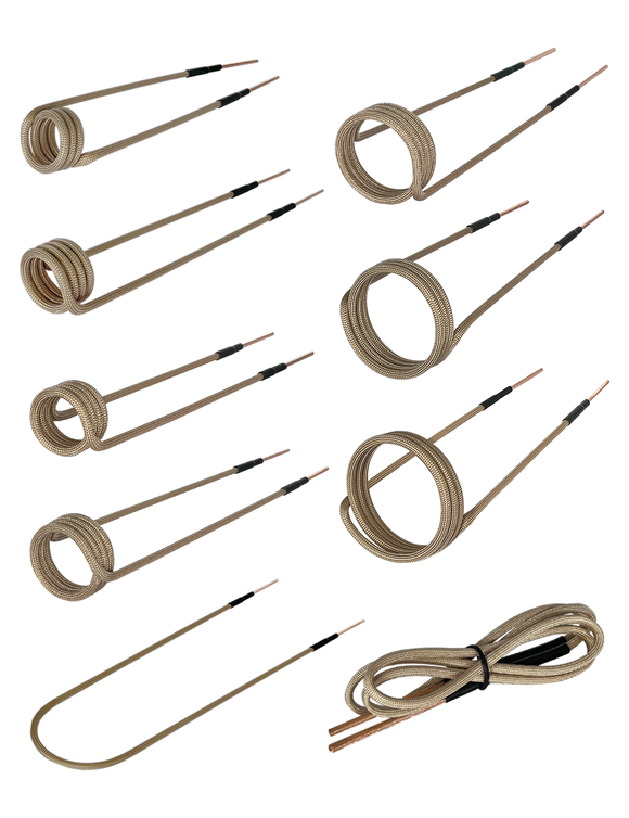 Solary Magnetic Induction Heater Coils - 9Pcs Levitation Induction Coil for Induction Bolt Heater - Auto Body Collision Repair Welding Products