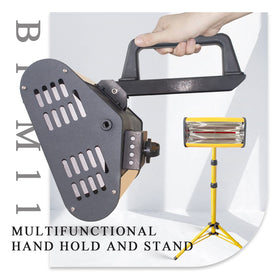 Solary Paint Drying Lamp, 1050W 110V Shortwave Infrared Paint Curing Lamp with Timer for Car Body Repair, Height Adjustable - Auto Body Collision Repair Welding Products