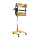 Solary Infrared Paint Baking Lamp, 2100W Short Wave Infrared Paint Heater Lamp, Car Bodywork Repair Paint Dryer, 1-60min Timing (Yellow) - Auto Body Collision Repair Welding Products