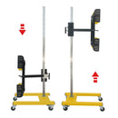 Solary Infrared Paint Baking Lamp, 2100W Short Wave Infrared Paint Heater Lamp, Car Bodywork Repair Paint Dryer, 1-60min Timing (Yellow) - Auto Body Collision Repair Welding Products