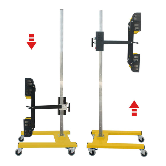 Solary Infrared Paint Baking Lamp, 2100W Short Wave Infrared Paint Heater Lamp, Car Bodywork Repair Paint Dryer, 1-60min Timing (Yellow) - Auto Body Collision Repair Welding Products