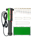 Solary Green Induction Heater Kit – 1100W Rusty Bolt Remover with Coils & Green Aluminum Case - Auto Body Collision Repair Welding Products