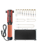 Solary Induction Heater Kit - Hand Held Magnetic Induction Heater Tool with 12 Coils for Rusty Screw Removing,1200W 110V (Orange) - Auto Body Collision Repair Welding Products