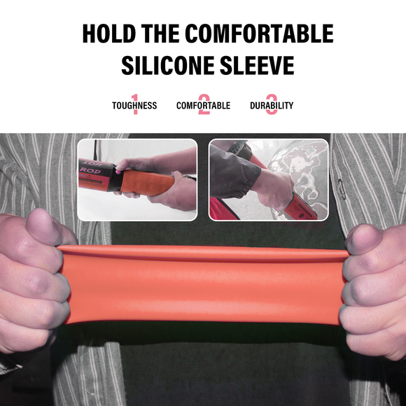 Solary Induction Heater Kit - Hand Held Magnetic Induction Heater Tool with 12 Coils for Rusty Screw Removing,1200W 110V (Orange) - Auto Body Collision Repair Welding Products