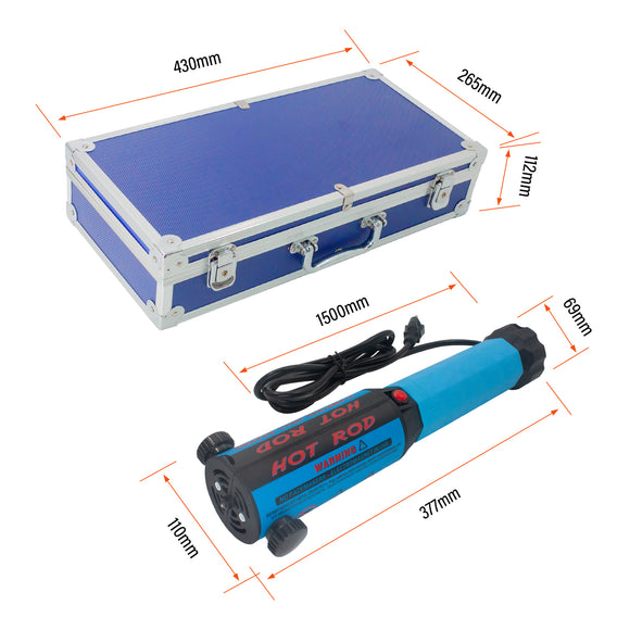 Solary Induction Heater Bolt Removal - 1200W 110V Hand Held Magnetic Induction Heater Tool with 12 Coils for Rusty Screw Removing - Auto Body Collision Repair Welding Products