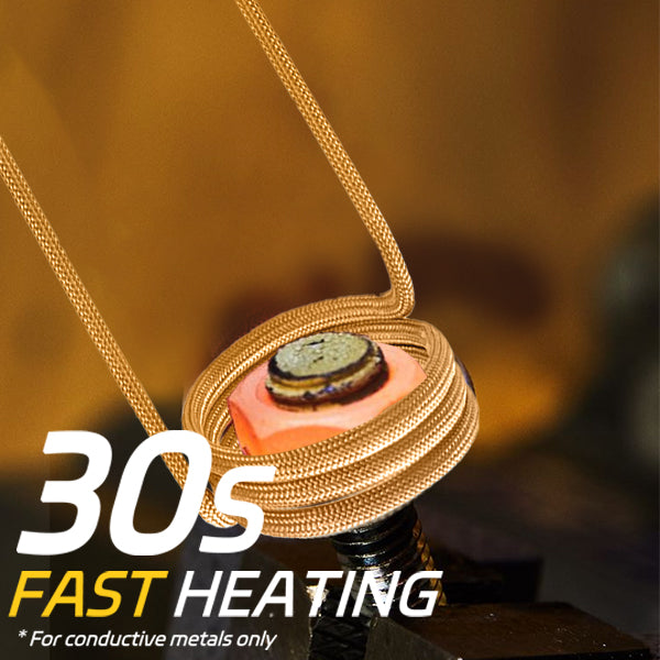 Rapid heating, only 30 seconds, to improve work efficiency