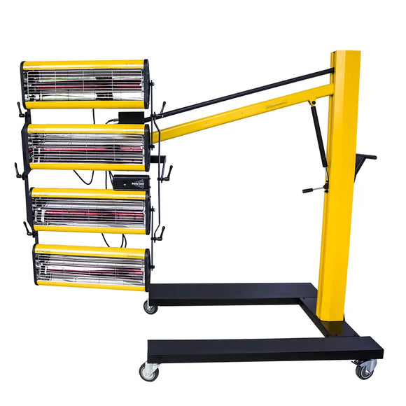 Solary Baking Infrared Paint Curing Lamp - 4KW 220V Short Wave Infrared Heat Lamp for Paint Drying, Auto Film, Body Repair - Auto Body Collision Repair Welding Products