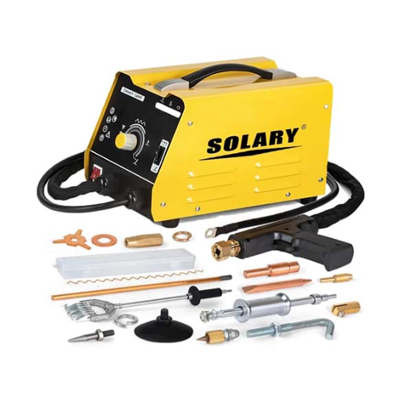 Solary Stud Welder Car Dent Puller - 110V Spot Welder Dent Remover Tool for Car Body Dent Repair with Spot Dent Puller & Welding Gun